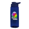 Garyline® Flair Tritan® Bottle with Drink-Thru Lid - 26 oz. - Transparent navy blue